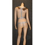Driehoek String Veren Naturel